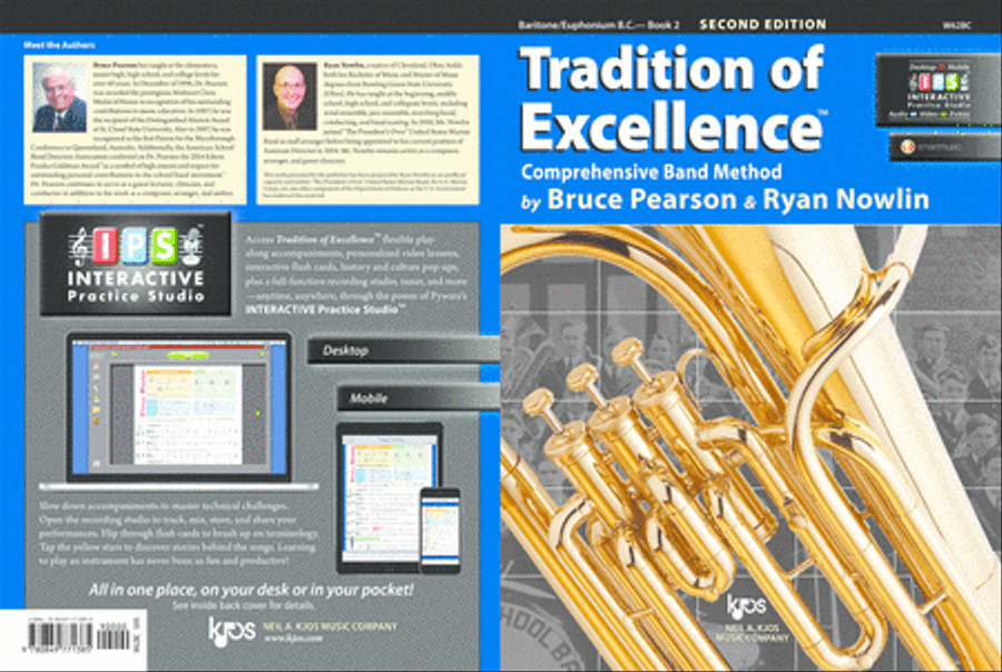 Tradition of Excellence Book 2 - Baritone/Euphonium B.C. Concert Band Methods scores gallery preview page 2