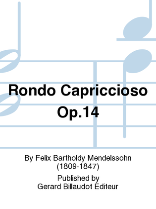 Book cover for Rondo Capriccioso Op. 14