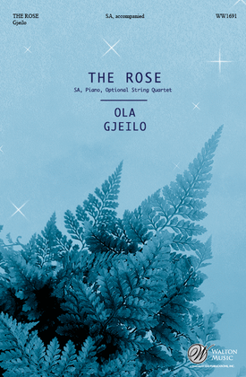 Book cover for The Rose (SA) - Vocal Score