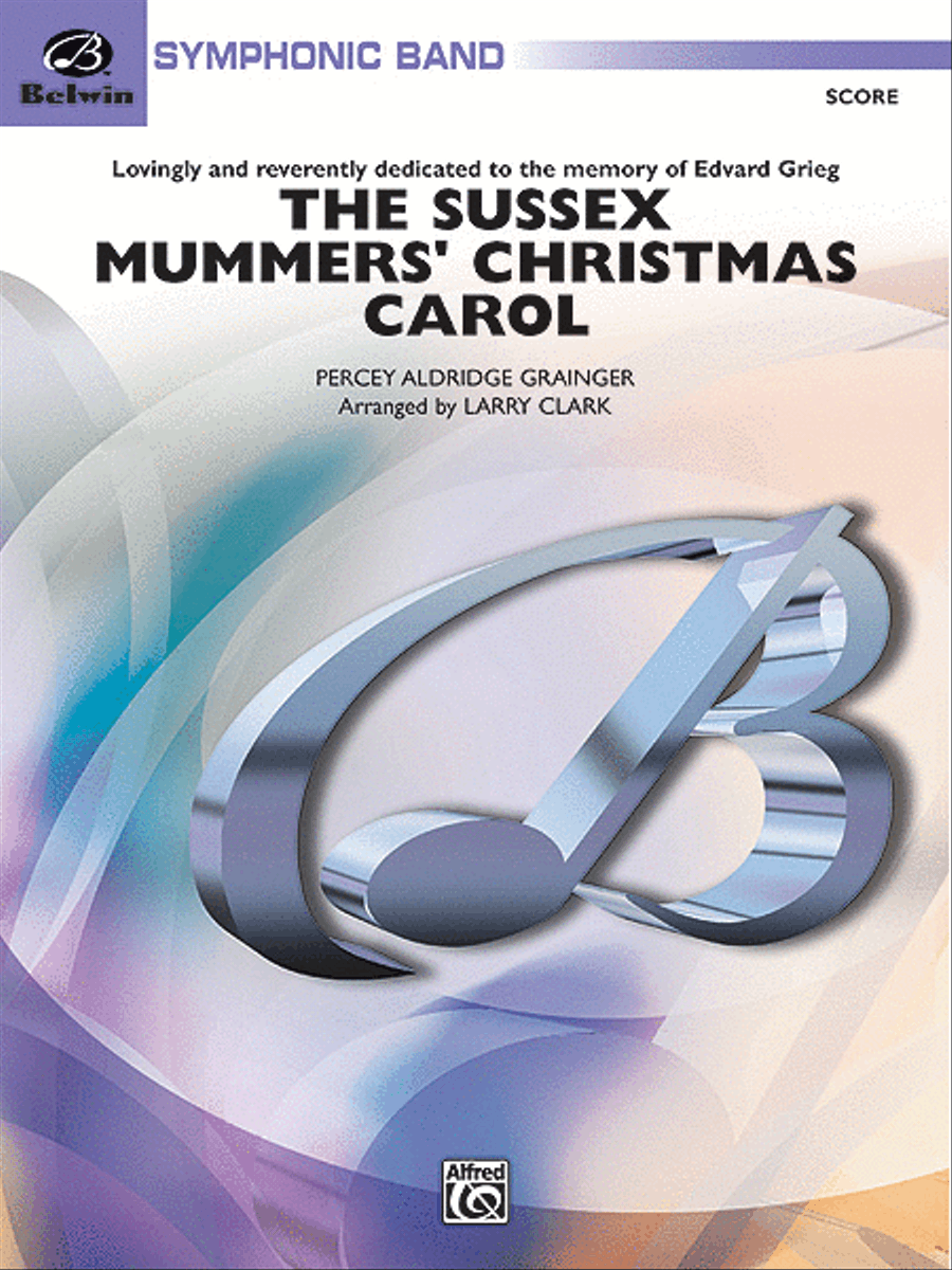 The Sussex Mummers' Christmas Carol Concert Band scores gallery preview page 1