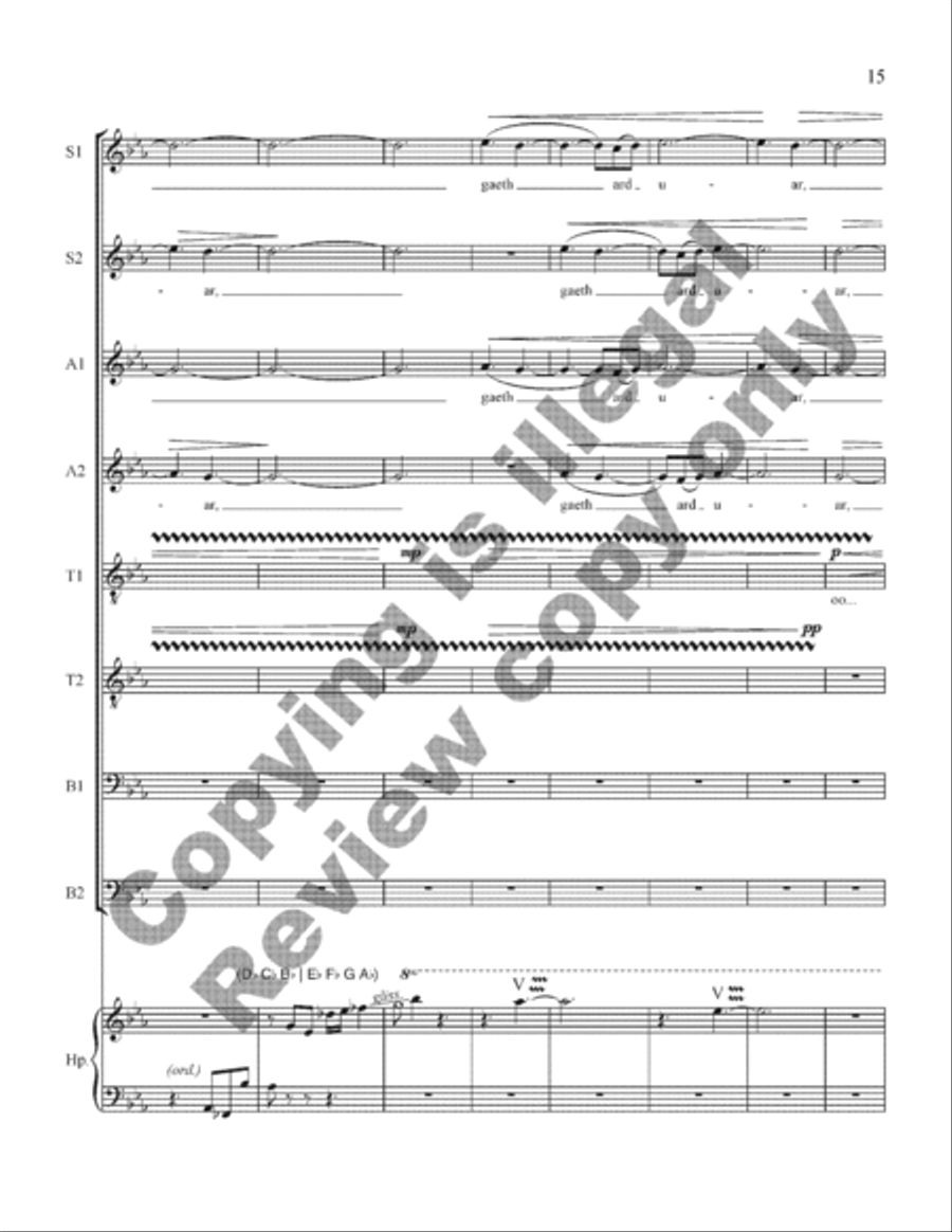 Scel lem duib SSAATTBB scores gallery preview page 15