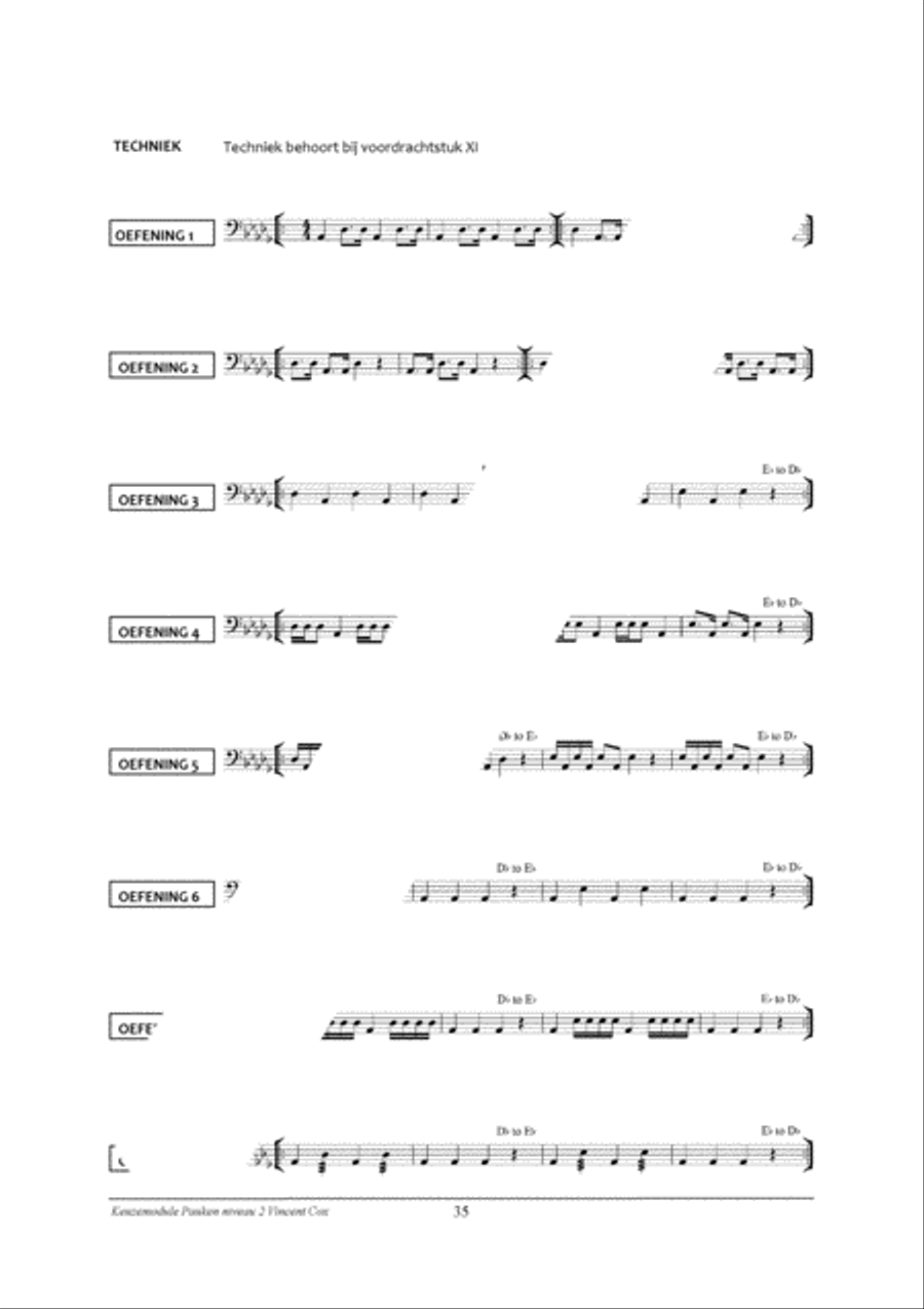 Percussion Modular: Pauken 2 Percussion scores gallery preview page 36