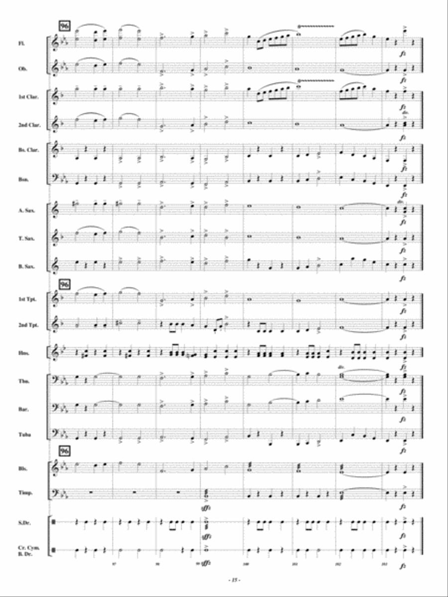 Fidelity Fidelity Concert Band scores gallery preview page 14