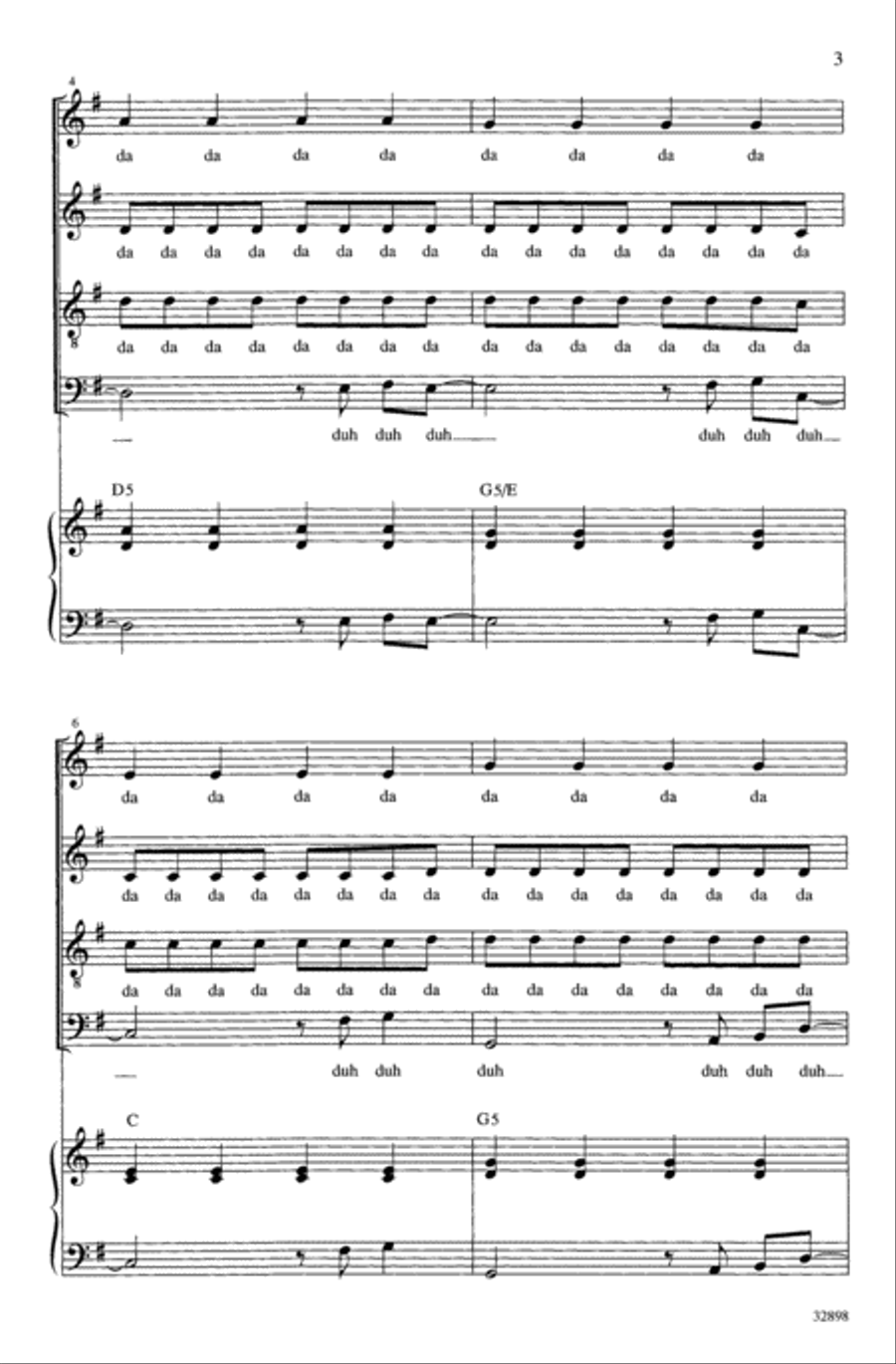 Don't Stop Believin' Don't Stop Believin' Choir scores gallery preview page 2