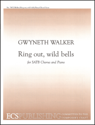 Book cover for Ring Out, Wild Bells (Choral Score)
