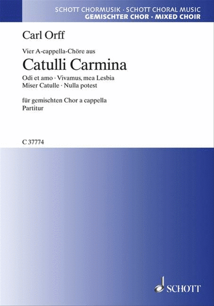 4 A Cappella Choruses 4-Part scores gallery preview page 1