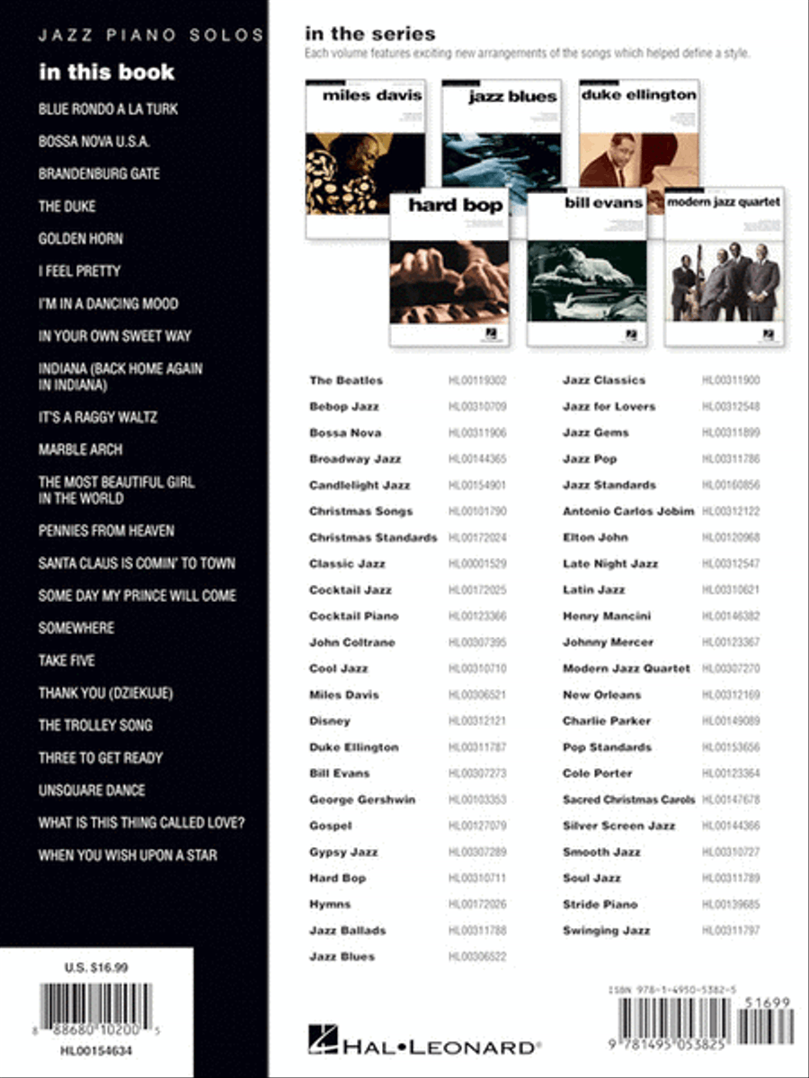 Dave Brubeck Dave Brubeck Piano Solo scores gallery preview page 6