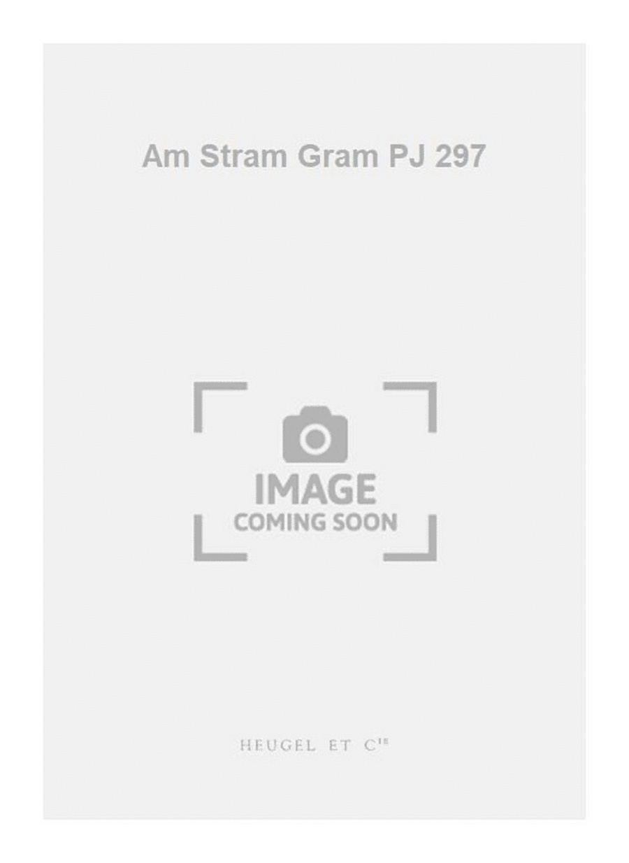 Am Stram Gram PJ 297 3-Part scores gallery preview page 1