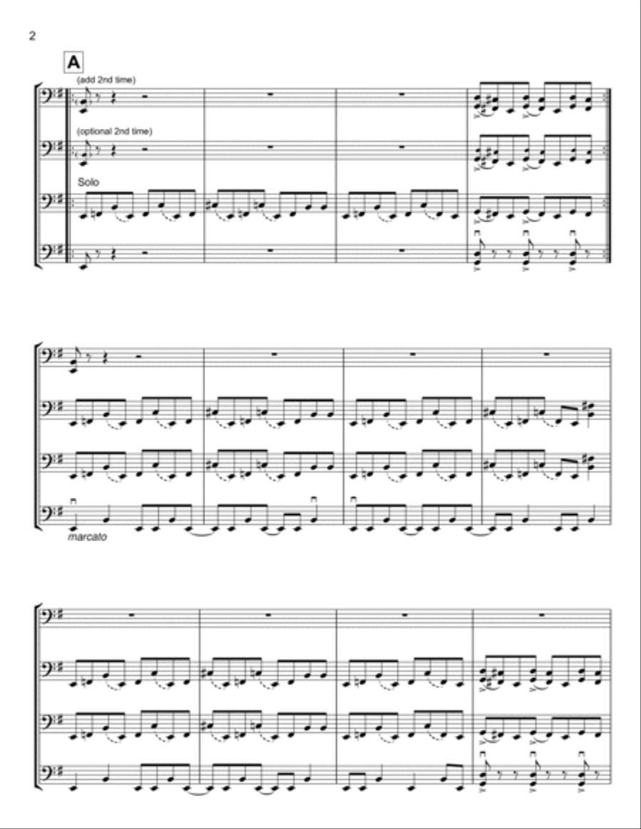 Master Of Puppets String Quartet scores gallery preview page 2
