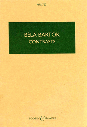 Book cover for Contrasts