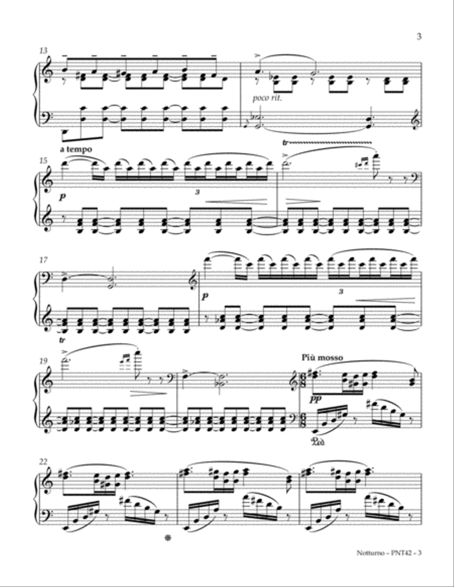 Notturno Piano Method scores gallery preview page 3