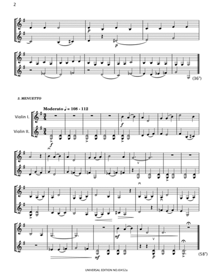 Béla Bartók - 44 Duos for Two Violins, Sz.98, BB 104 - No.1-25 Original image number null
