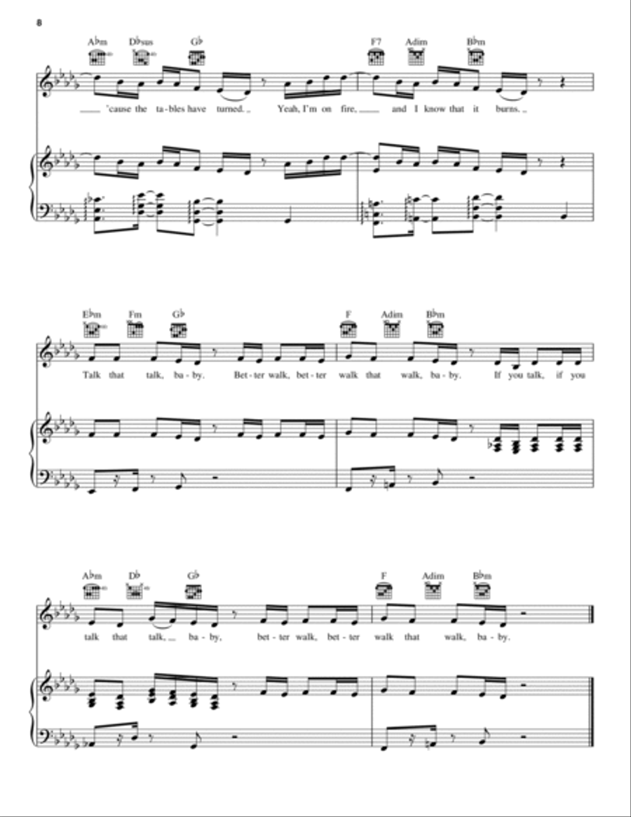 Sorry Not Sorry A Cappella scores gallery preview page 8