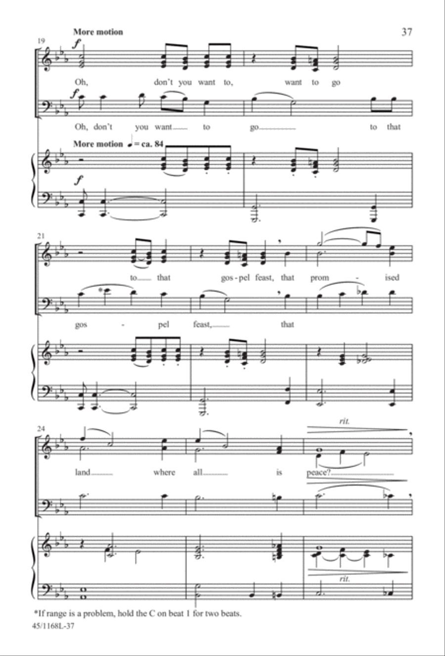 8 Anthems for About 12 Singers 3-Part scores gallery preview page 37
