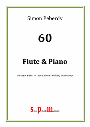 "60" A happy little piece for Flute & Piano