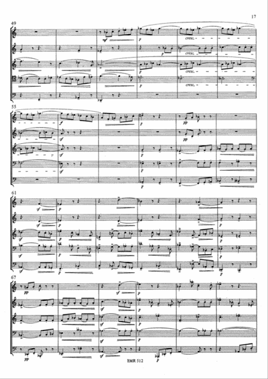 Brass Quintet Brass Quintet scores gallery preview page 11