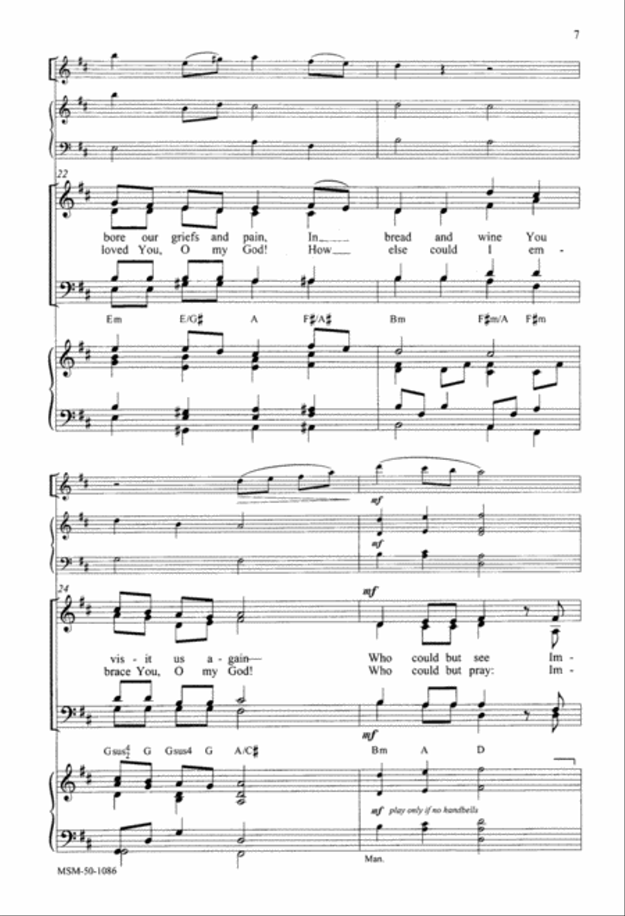 Peace Came to Earth 4-Part scores gallery preview page 5