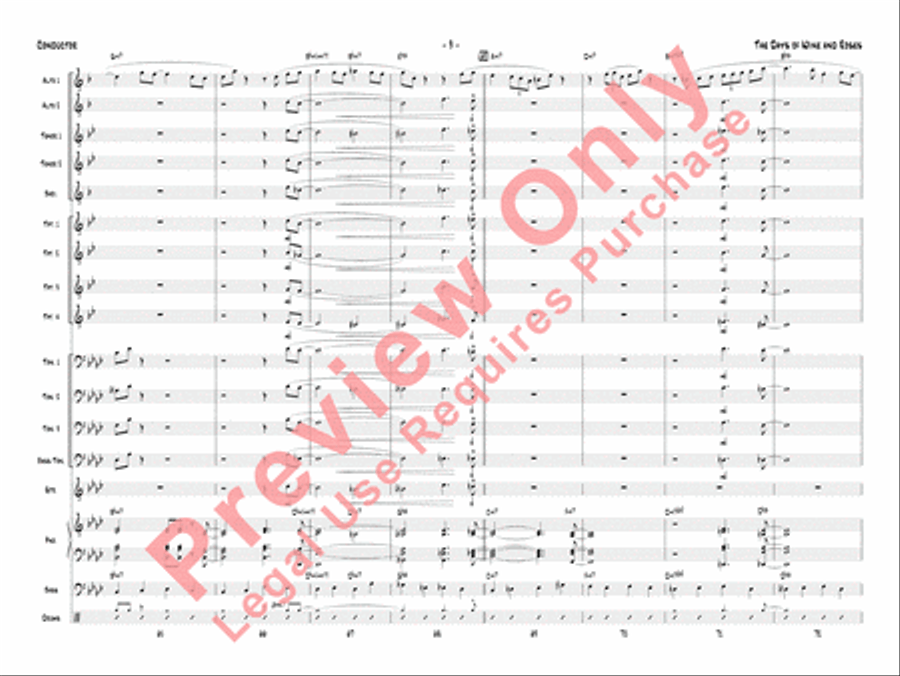 The Days of Wine and Roses Jazz Ensemble scores gallery preview page 12