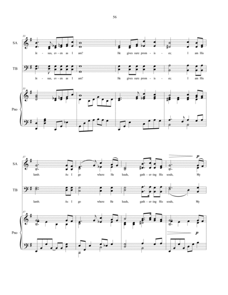 How Can I Be Like Jesus? - sacred music for SATB choir image number null