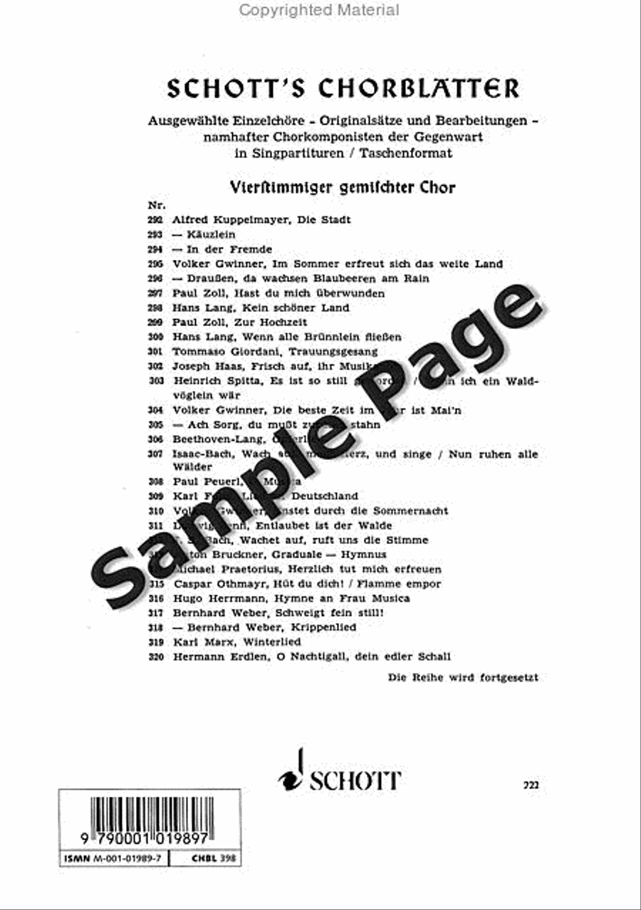Odi et Amo 4-Part scores gallery preview page 5