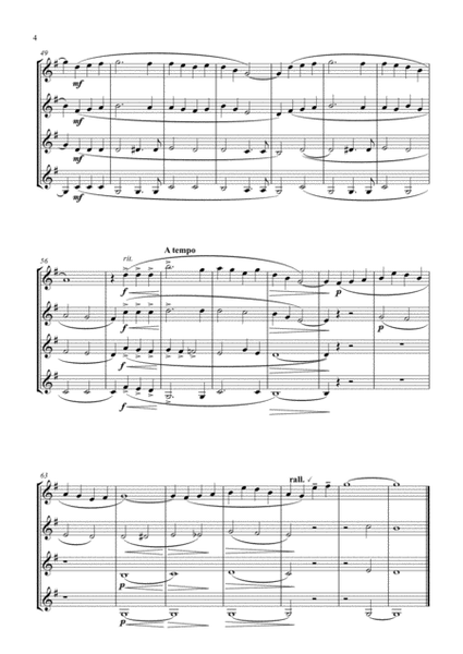 Danny Boy for Flexible Clarinet Quartet image number null