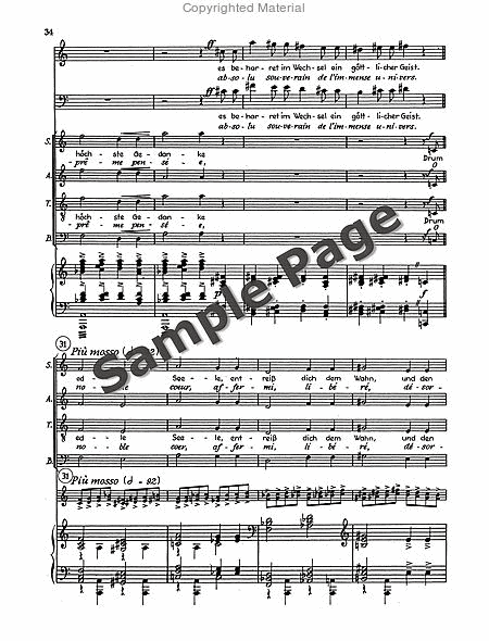 Cantata 6 Vocal Score