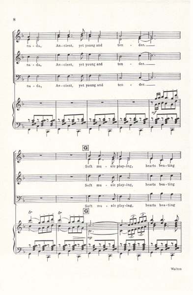 Canto De Granada (Vocal Score)