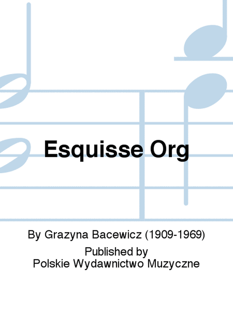 Esquisse Org