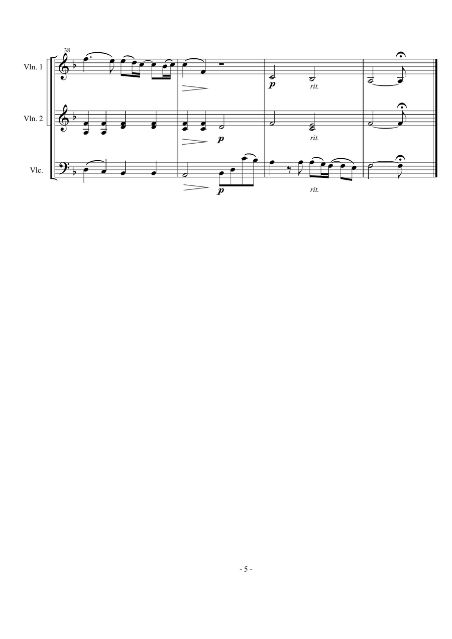 You Raise Me Up You Raise Me Up String Trio scores gallery preview page 5