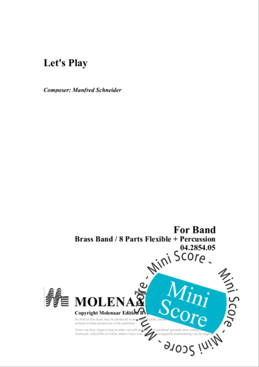 Let's Play Brass Band scores gallery preview page 3