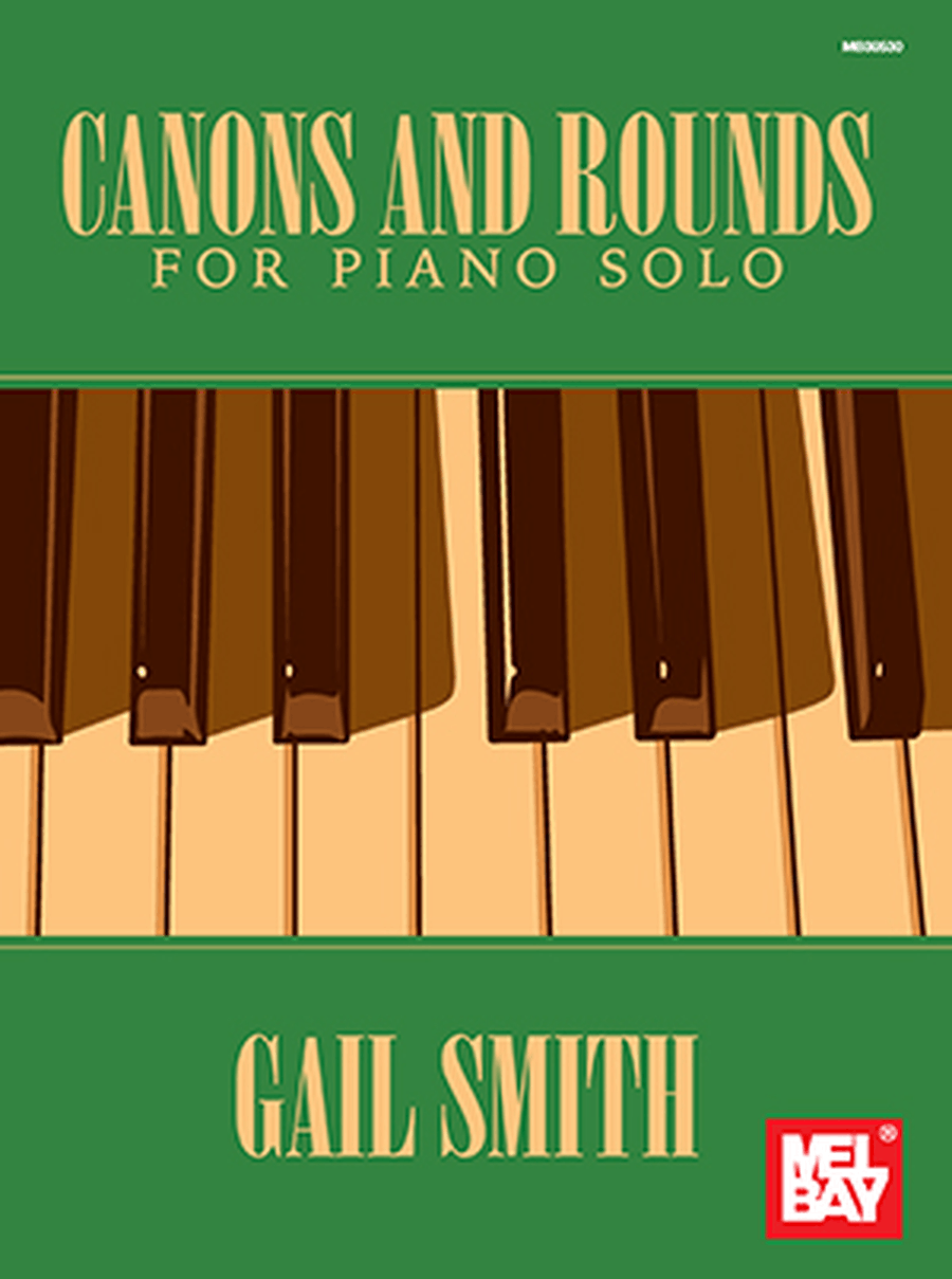Canons and Rounds for Piano Solo Easy Piano scores gallery preview page 1