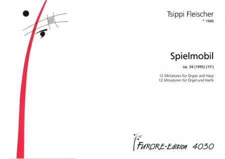 Spielmobil op. 34. 12 Miniatures for Organ and Harp