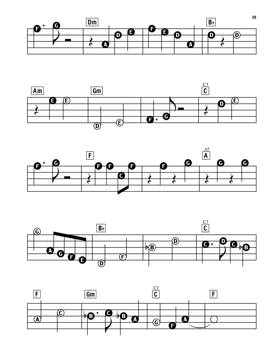 Epilogue (from La La Land) Electronic Keyboard scores gallery preview page 4
