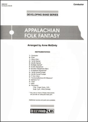 Book cover for Appalachian Folk Fantasy - Score