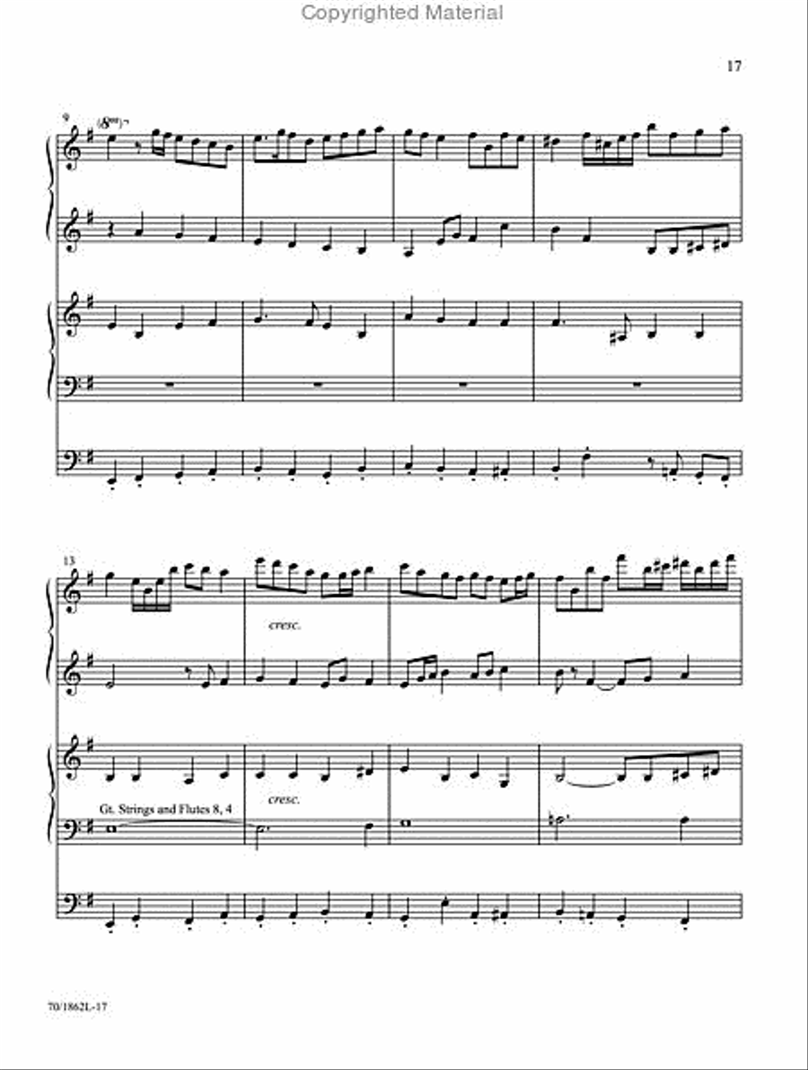 From Grave to Glory Organ scores gallery preview page 6