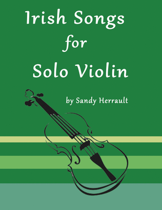 Book cover for Irish Songs for Solo Violin