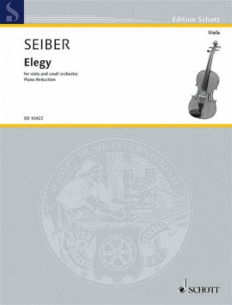 Elegy Viola scores gallery preview page 1