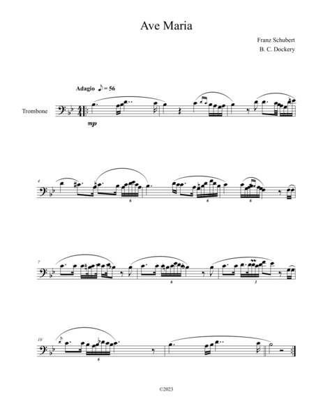 20 Classical Themes for Solo Trombone image number null