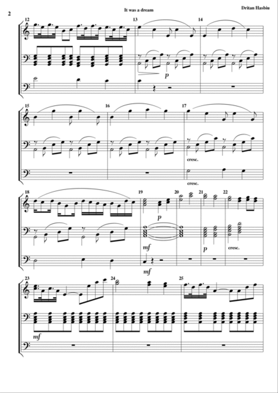 It was a dream Set of Parts scores gallery preview page 2