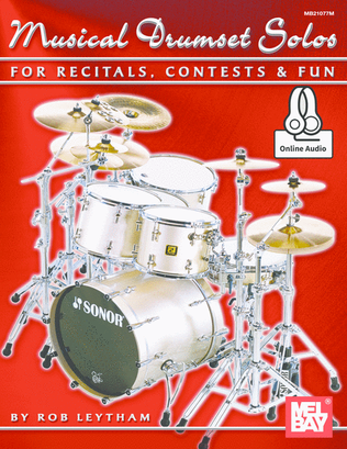 Book cover for Musical Drumset Solos for Recitals, Contests and Fun
