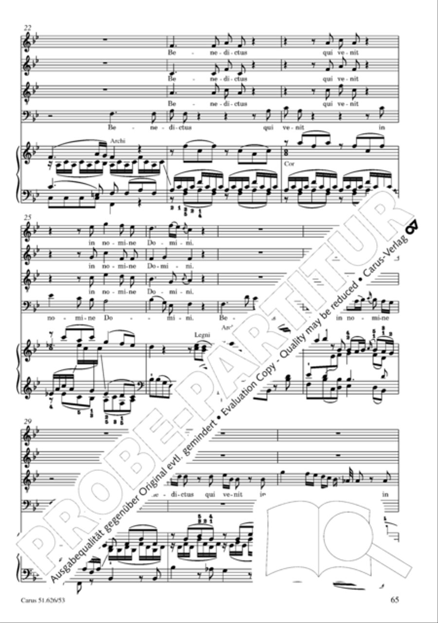 Requiem 4-Part scores gallery preview page 72