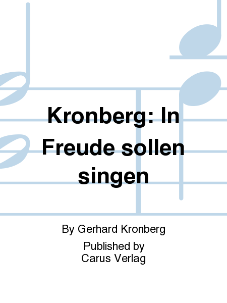 Kronberg: In Freude sollen singen