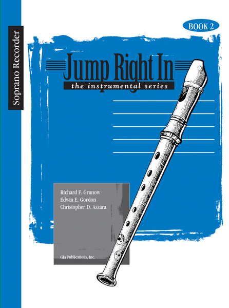 Jump Right In: Student Book 2 - Soprano Recorder (Book only)