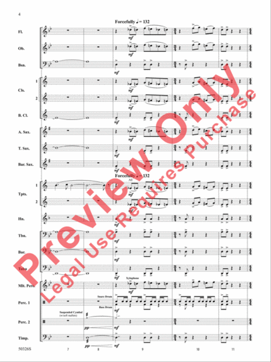 Intenso Concert Band scores gallery preview page 5
