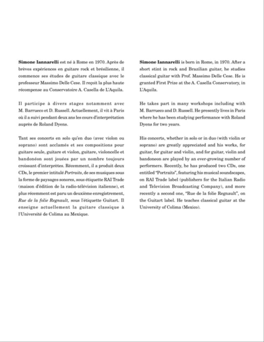 20 études faciles 20 études faciles Classical Guitar scores gallery preview page 2