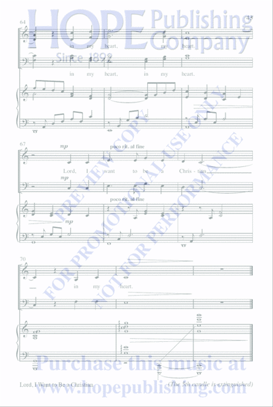 Who Is Jesus? 4-Part scores gallery preview page 47