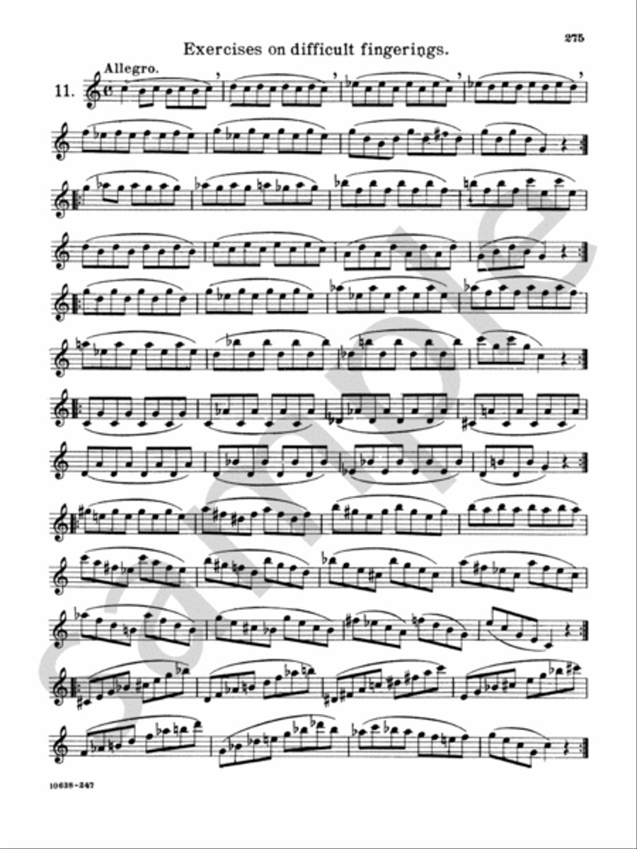 Universal method sales for saxophone