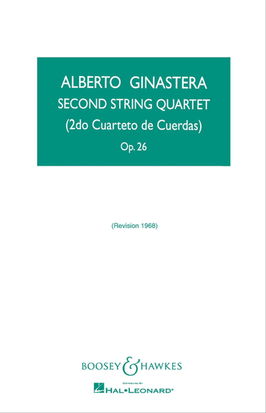String Quartet No. 2, Op. 26 String Quartet scores gallery preview page 1