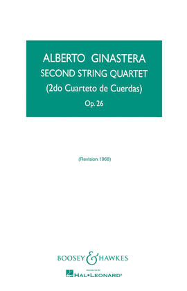 Book cover for String Quartet No. 2, Op. 26