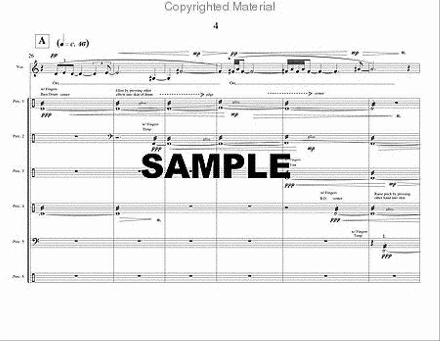 Tapas Tapas Percussion Ensemble scores gallery preview page 5